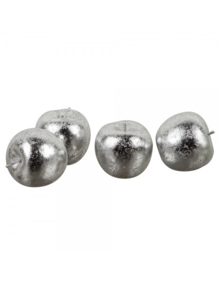 Manzanas decorativas brillantes