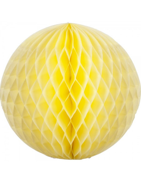 Bola de papel nido de abeja