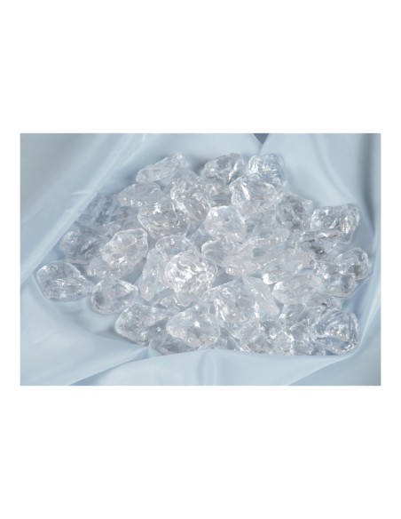Imitación de cubitos de hielo para pescaderías y la decoración de escaparates de tiendas o comercios