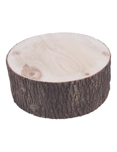 Disco de madera para la decoración otoñal de escaparates y espacios
