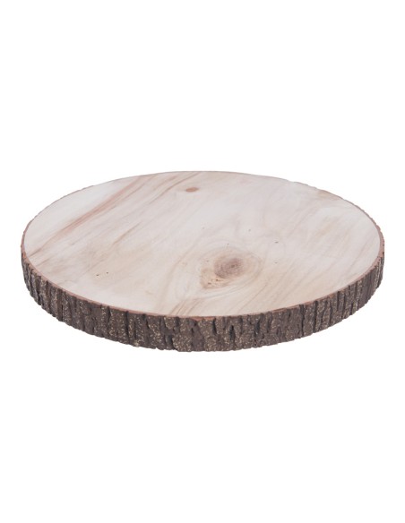 Disco de madera para la decoración otoñal de escaparates y espacios