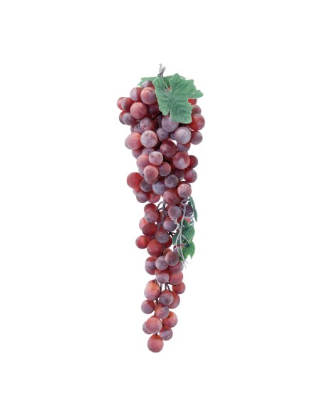 Uva roja decorativa para la decoración de la vendimia en licorerías catas bodegas de vino