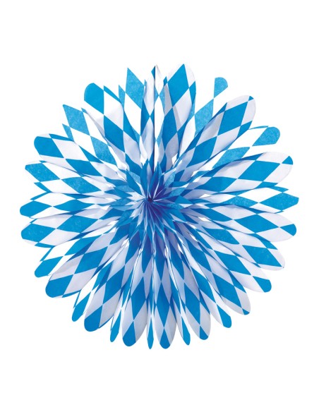 Farolillo de papel nido de abeja para la decoración de fiestas populares y escaparates