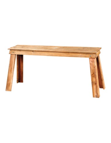 Banco de madera para la decoración de fiestas populares y escaparates