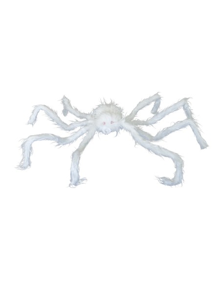 Araña decorativa para Halloween en escaparates de tiendas