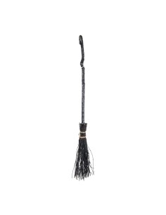 Escoba de bruja Para Halloween en escaparates y fiestas