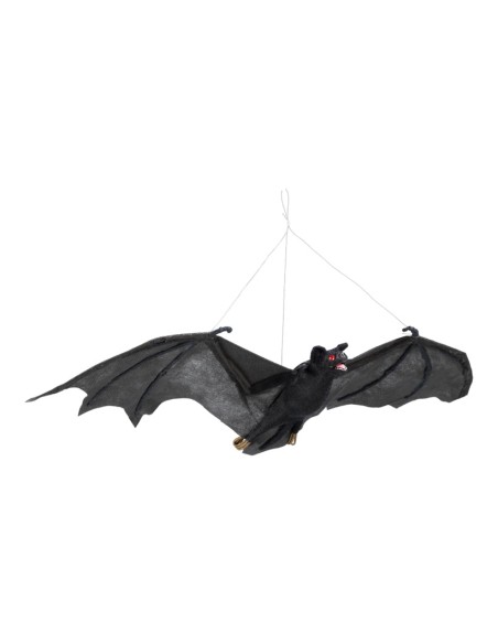 Muerciélago para Halloween en escaparates de tiendas