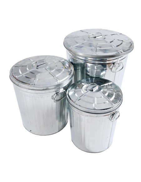 Cubo de basura con tapa Para escaparates y fiestas en Halloween