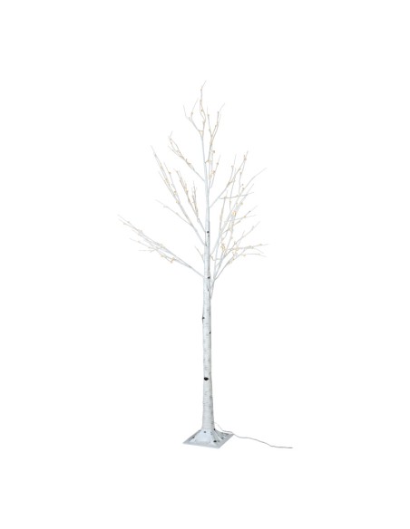 Árbol de abedul con luz LED para decorar escaparates y centros comerciales