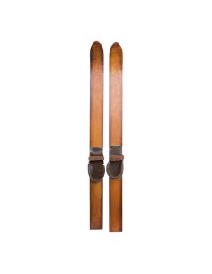 Esquís de madera Para escaparates de invierno en tiendas y centros comerciales