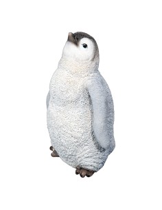 Polluelo pingüino decoratio Para decorar centros comerciales y escaparates en invierno