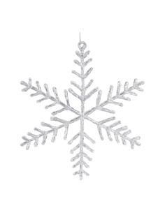 Copo de nieve Para escaparates de invierno en tiendas y centros comerciales