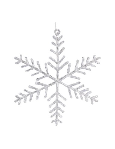 Copo de nieve Para escaparates de invierno en tiendas y centros comerciales