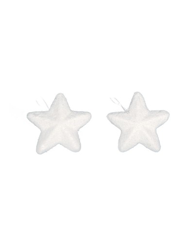 Estrellas de nieve Para escaparates de invierno en tiendas y centros comerciales