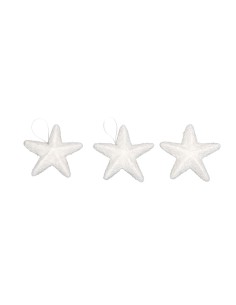 Estrellas de nieve Para escaparates de invierno en tiendas y centros comerciales