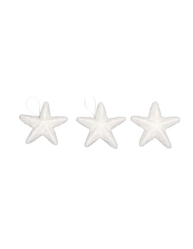 Estrellas de nieve Para escaparates de invierno en tiendas y centros comerciales