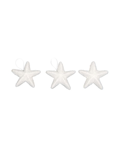 Estrellas de nieve Para escaparates de invierno en tiendas y centros comerciales