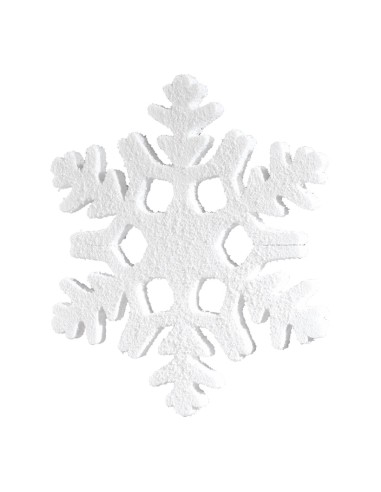 Copo de nieve Para escaparates de invierno en tiendas y centros comerciales