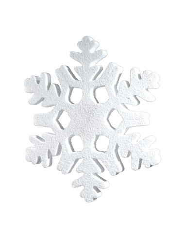 Copo de nieve Para escaparates de invierno en tiendas y centros comerciales
