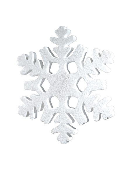 Copo de nieve Para escaparates de invierno en tiendas y centros comerciales