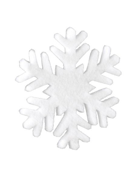 Copo de nieve Para escaparates de invierno en tiendas y centros comerciales