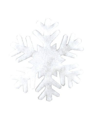 Copo de nieve Para escaparates de invierno en tiendas y centros comerciales