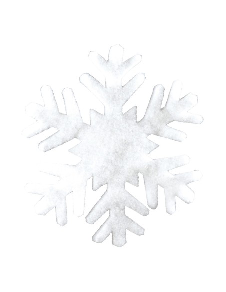 Copo de nieve Para escaparates de invierno en tiendas y centros comerciales