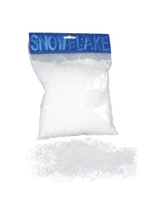 Nieve artificial para escaparates y ambiente invernal