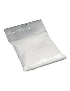 Nieve artificial polvo 100gr. para escaparates y ambiente invernal