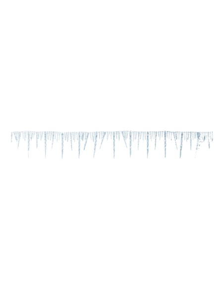 Cadena de carámbanos Para escaparates de invierno en tiendas y centros comerciales