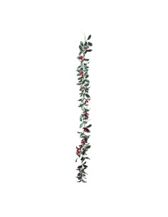 Guirnalda de ilex para la decoración de centros comerciales calles y tiendas