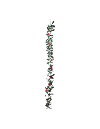 Guirnalda de ilex para la decoración de centros comerciales calles y tiendas