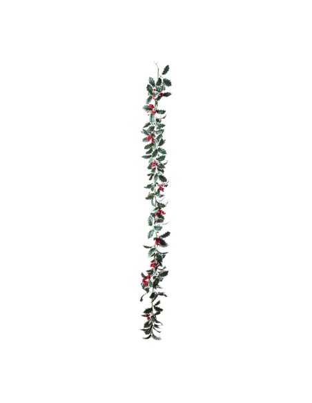 Guirnalda de ilex para la decoración de centros comerciales calles y tiendas
