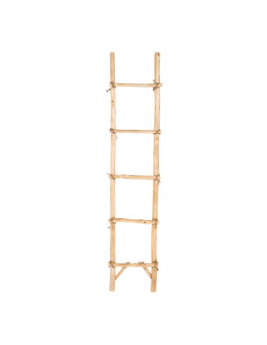 Escalera de madera para la decoración navideña de centros comerciales calles tiendas