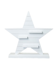 Estrella de madera para la decoración de centros comerciales calles y tiendas