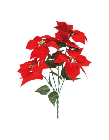 Ramo de flor de pascua para la decoración de centros comerciales calles y tiendas