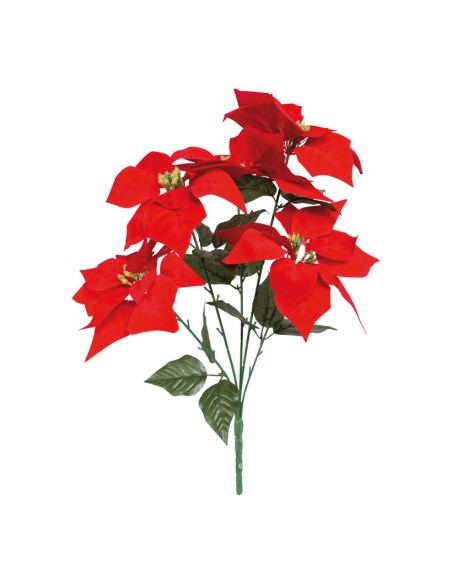 Ramo de flor de pascua para la decoración de centros comerciales calles y tiendas