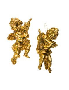 Ángel de Navidad para la decoración de navidad en escaparates en tiendas y centros comerciales
