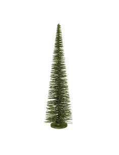 Árbol de Navidad cónico para la decoración de navidad con bolas y accesorios