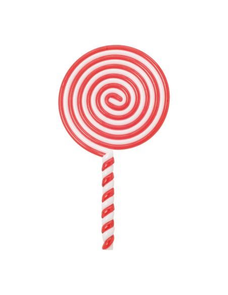 Piruleta decorativa para la decoración navideña de centros comerciales calles tiendas