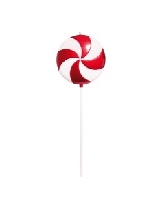 Piruleta decorativa para la decoración navideña de centros comerciales calles tiendas