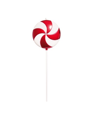 Piruleta decorativa para la decoración navideña de centros comerciales calles tiendas