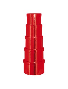 Caja circular de regalo para la decoración de árboles de navidad