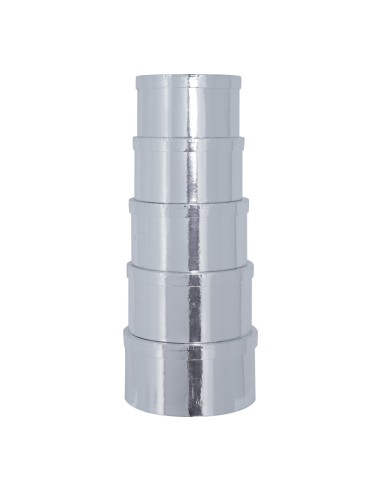 Caja circular de regalo para la decoración de árboles de navidad