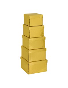 Caja rectangular de regalo para la decoración de árboles de navidad