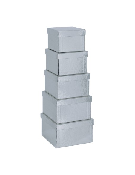Caja rectangular de regalo para la decoración de árboles de navidad