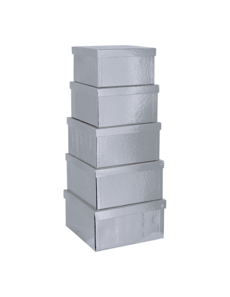 Caja rectangular de regalo para la decoración de árboles de navidad