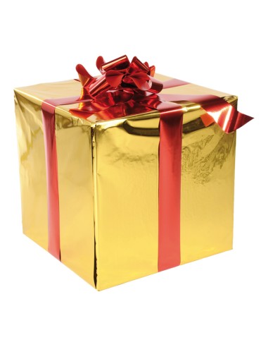 Caja de regalo para la decoración de árboles de navidad