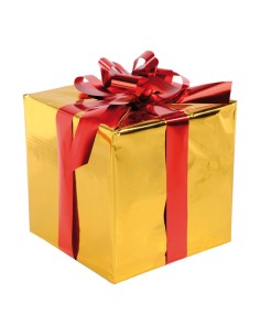 Caja de regalo para la decoración de árboles de navidad