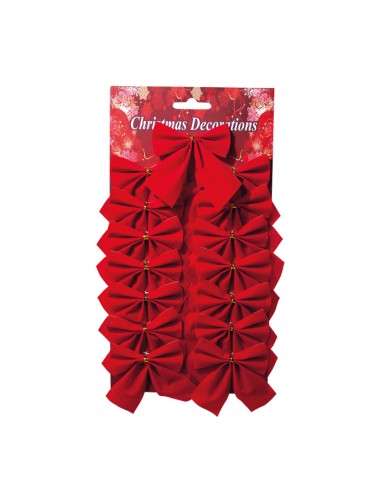 Lazos de terciopelo para la decoración de árboles de navidad